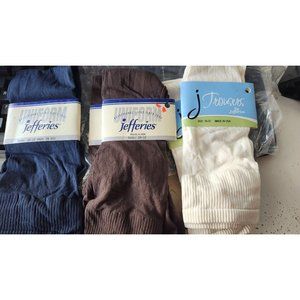 Socks 5 Pair Jefferies Socks 2 pr White Trouser, 2 pr Brown Uniform, 1 pr Blue U